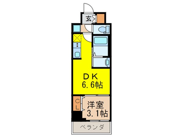 ジニア深川住吉の物件間取画像